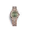 Rolex Lady-Datejust 28, 18k Everose Gold, Ref# 279175-0009