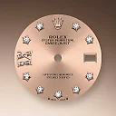 Rolex Lady-Datejust 28, 18k Everose Gold, Ref# 279175-0030