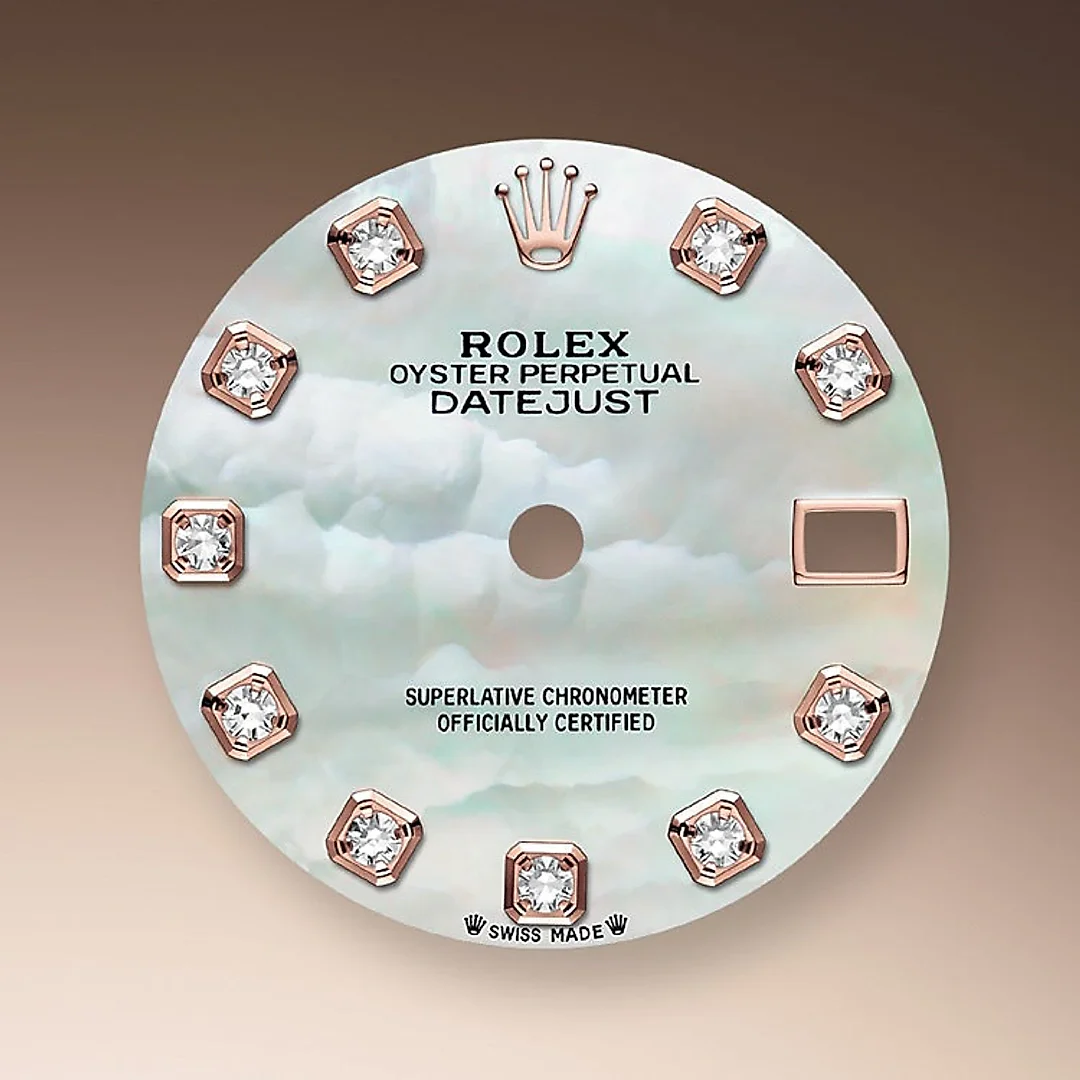 Rolex Lady-Datejust 28, 18k Everose Gold, Ref# 279175-0018