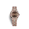 Rolex Lady-Datejust 28, 18k Everose Gold, Ref# 279175-0002