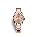 Rolex Lady-Datejust 28, 18k Everose Gold, Ref# 279175-0029