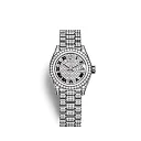 Rolex Lady-Datejust 28, 18k White Gold, Ref# 279459RBR-0001