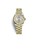 Rolex Lady-Datejust 28, 18k Yellow Gold, Ref# 279178-0020