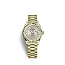 Rolex Lady-Datejust 28, 18k Yellow Gold, Ref# 279178-0020