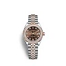 Rolex Lady-Datejust 28, Oystersteel and 18k Everose Gold, Ref# 279381RBR-0011