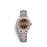 Rolex Lady-Datejust 28, Oystersteel and 18k Everose Gold, Ref# 279381RBR-0009