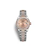 Rolex Lady-Datejust 28, Oystersteel and 18k Everose Gold, Ref# 279381RBR-0027