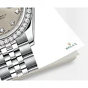 Rolex Lady-Datejust 28, Oystersteel and 18k White Gold, Ref# 279384RBR-0021