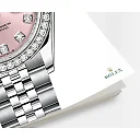 Rolex Lady-Datejust 28, Oystersteel and 18k White Gold, Ref# 279384RBR-0003