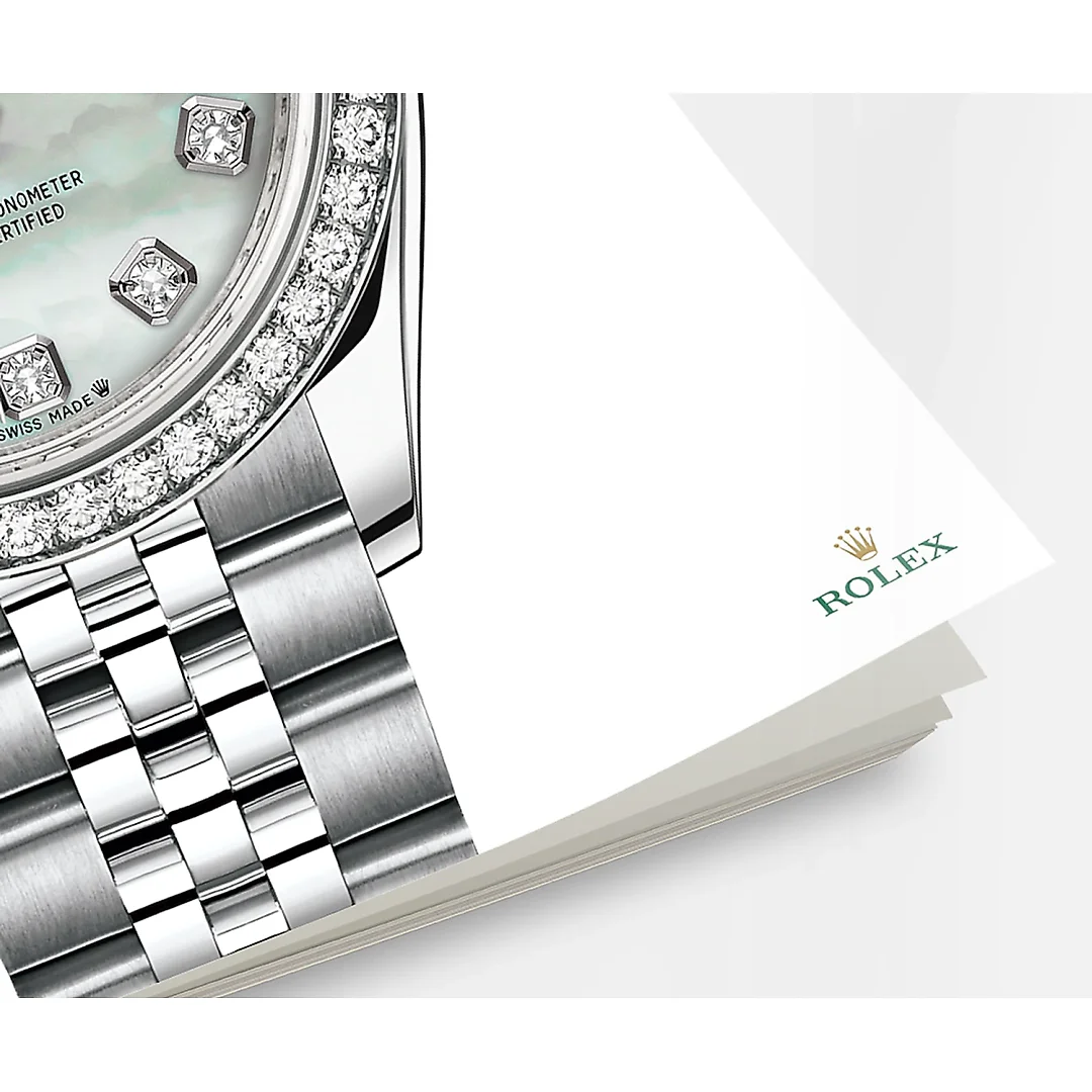 Rolex Lady-Datejust 28, Oystersteel and 18k White Gold, Ref# 279384RBR-0011