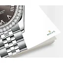 Rolex Lady-Datejust 28, Oystersteel and 18k White Gold, Ref# 279384RBR-0015