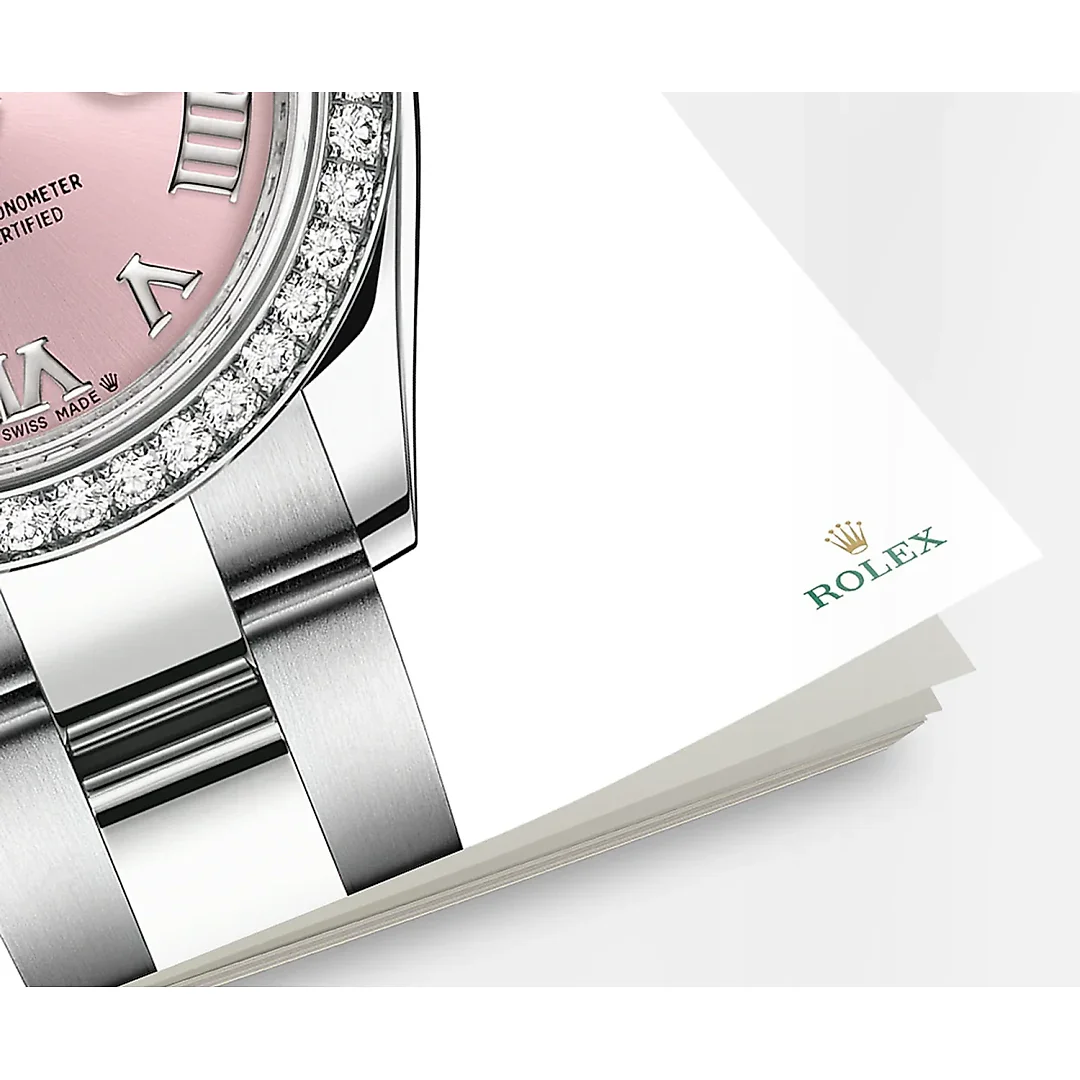 Rolex Lady-Datejust 28, Oystersteel and 18k White Gold, Ref# 279384RBR-0006