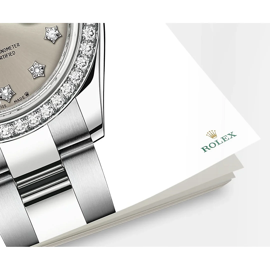 Rolex Lady-Datejust 28, Oystersteel and 18k White Gold, Ref# 279384RBR-0022