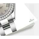 Rolex Lady-Datejust 28, Oystersteel and 18k White Gold, Ref# 279384RBR-0010