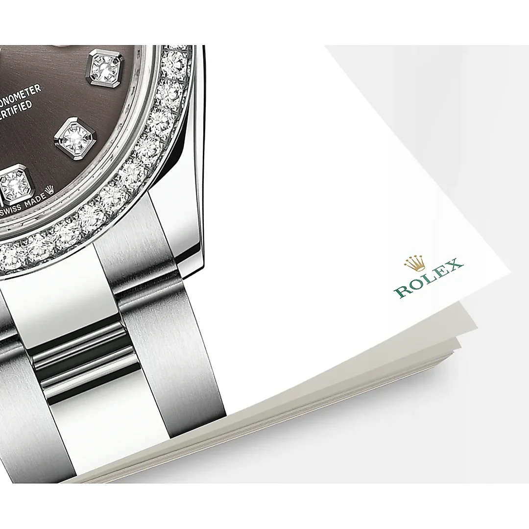 Rolex Lady-Datejust 28, Oystersteel and 18k White Gold, Ref# 279384RBR-0018