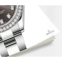 Rolex Lady-Datejust 28, Oystersteel and 18k White Gold, Ref# 279384RBR-0018
