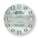 Rolex Lady-Datejust 28, Oystersteel and 18k White Gold, Ref# 279384RBR-0012