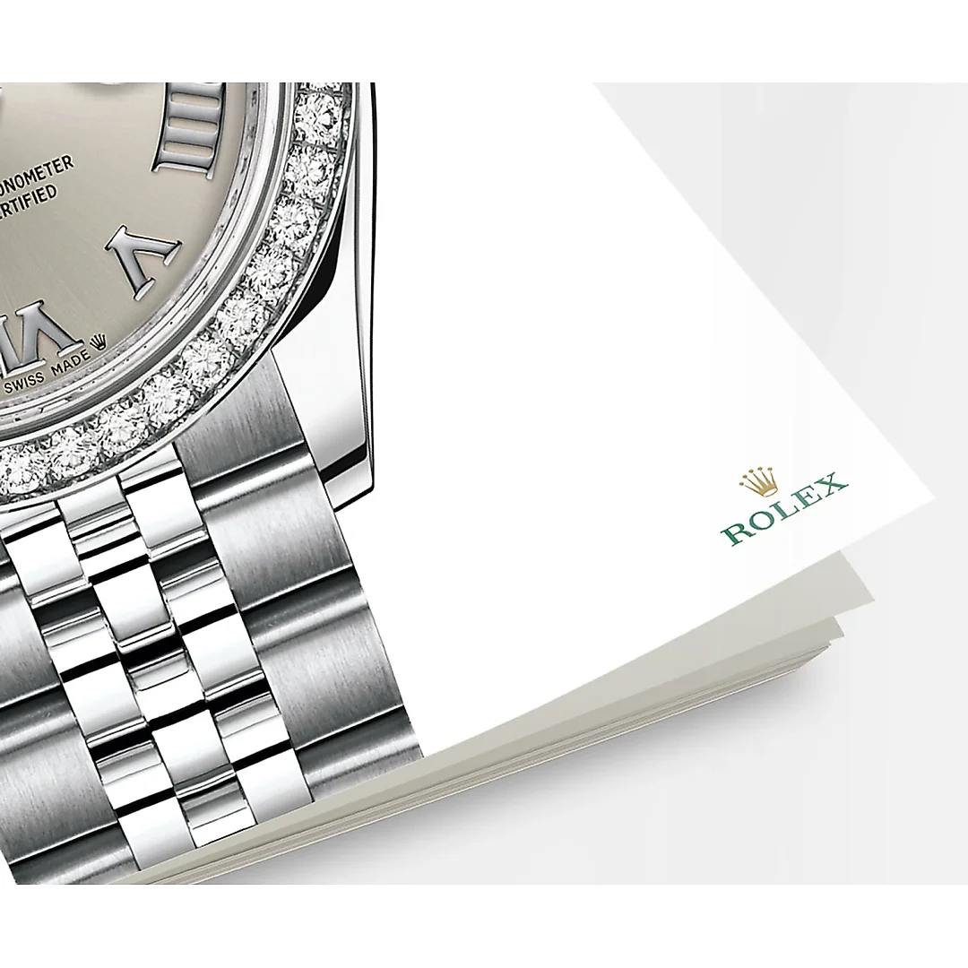 Rolex Lady-Datejust 28, Oystersteel and 18k White Gold, Ref# 279384RBR-0009