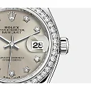 Rolex Lady-Datejust 28, Oystersteel and 18k White Gold, Ref# 279384RBR-0021