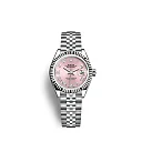 Rolex Lady-Datejust 28, Oystersteel and 18k White Gold, Ref# 279174-0017