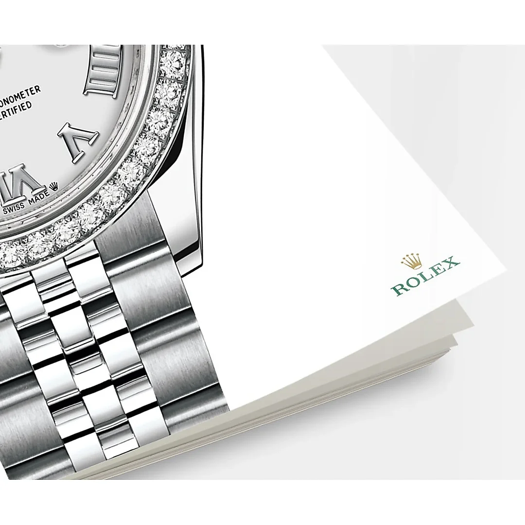 Rolex Lady-Datejust 28, Oystersteel and 18k White Gold, Ref# 279384RBR-0019