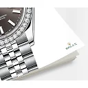 Rolex Lady-Datejust 28, Oystersteel and 18k White Gold, Ref# 279384RBR-0013