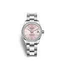 Rolex Lady-Datejust 28, Oystersteel and 18k White Gold, Ref# 279384RBR-0002