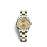 Rolex Lady-Datejust 28, Oystersteel and 18k Yellow Gold, Ref# 279173-0022