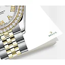 Rolex Lady-Datejust 28, Oystersteel and 18k Yellow Gold, Ref# 279383RBR-0023