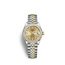 Rolex Lady-Datejust 28, Oystersteel and 18k Yellow Gold, Ref# 279383RBR-0011