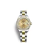 Rolex Lady-Datejust 28, Oystersteel and 18k Yellow Gold, Ref# 279383RBR-0022