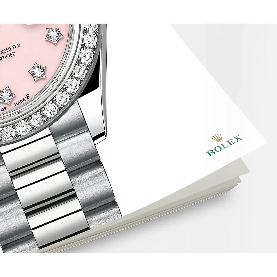 Rolex Lady-Datejust 28mm, 18k White Gold, Ref# 279139rbr-0002