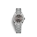 Rolex Lady-Datejust 28mm, 18k White Gold, Ref# 279139rbr-0011
