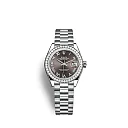 Rolex Lady-Datejust 28mm, 18k White Gold, Ref# 279139rbr-0010