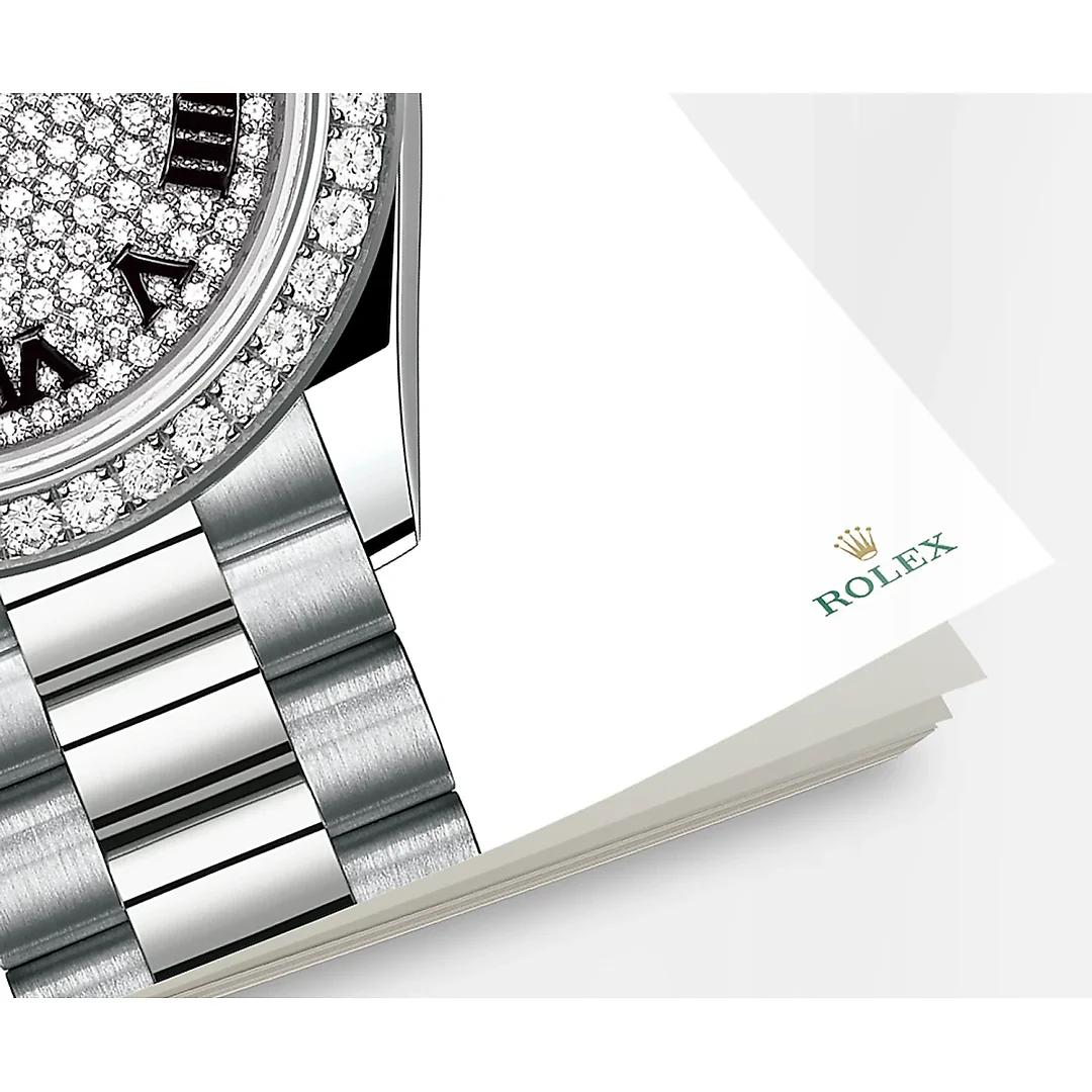 Rolex Lady-Datejust 28mm, 18k White Gold, Ref# 279139rbr-0014