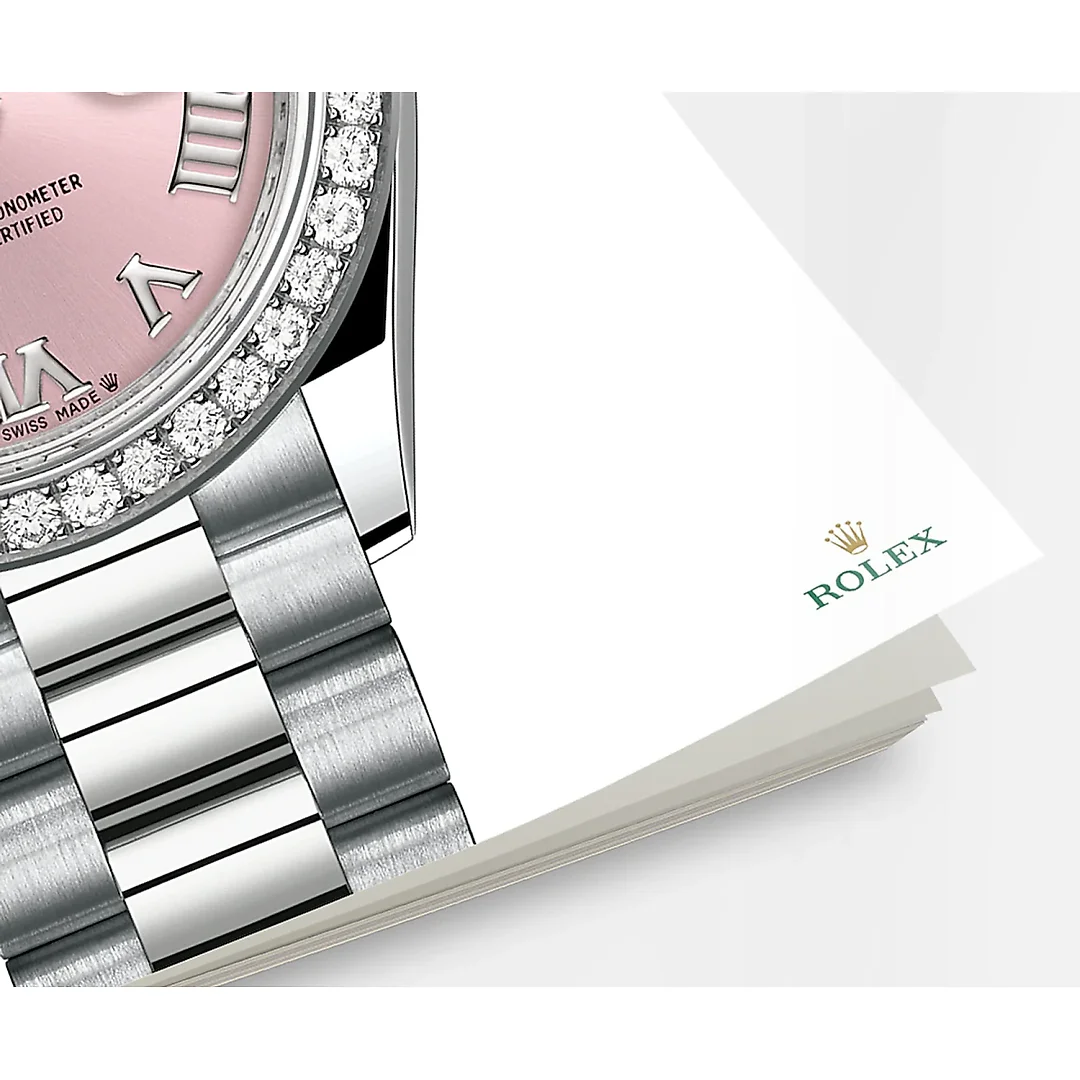 Rolex Lady-Datejust 28mm, 18k White Gold, Ref# 279139rbr-0012