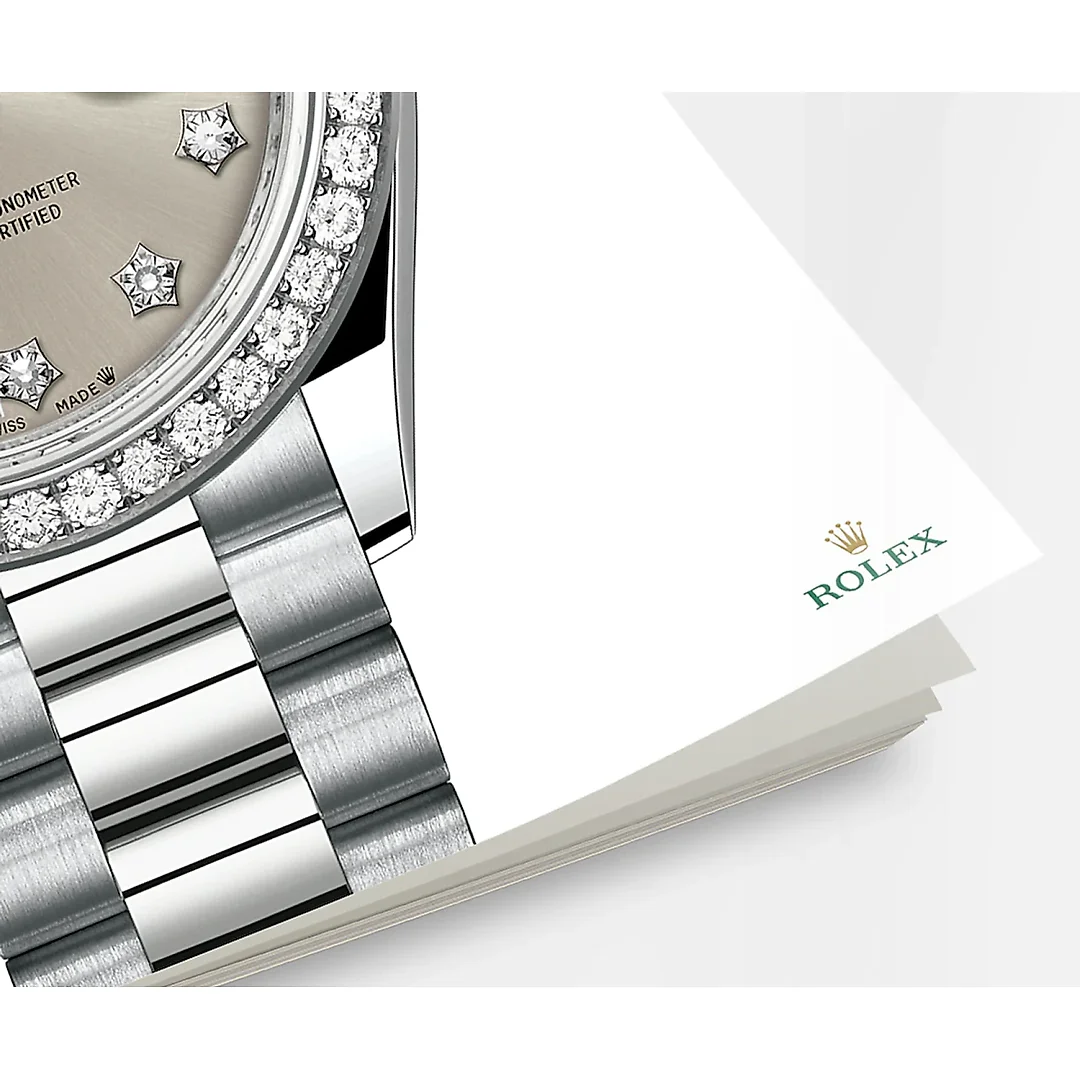 Rolex Lady-Datejust 28mm, 18k White Gold, Ref# 279139rbr-0003