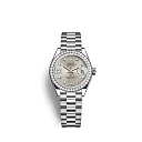 Rolex Lady-Datejust 28mm, 18k White Gold, Ref# 279139rbr-0003