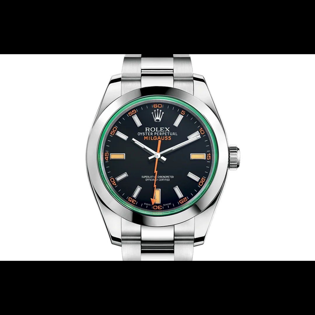 Rolex MILGAUSS Oyster, 40 mm, Oystersteel M116400GV-0001