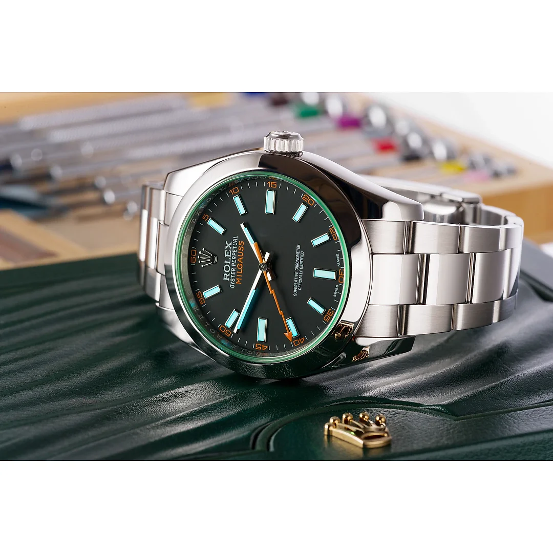 Rolex MILGAUSS Oyster, 40 mm, Oystersteel M116400GV-0001
