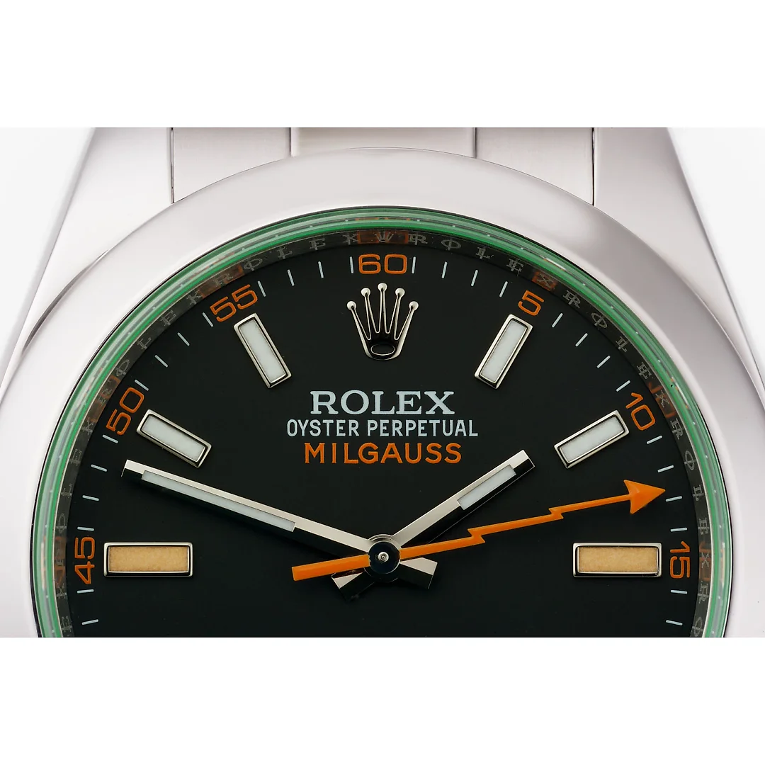 Rolex MILGAUSS Oyster, 40 mm, Oystersteel M116400GV-0001