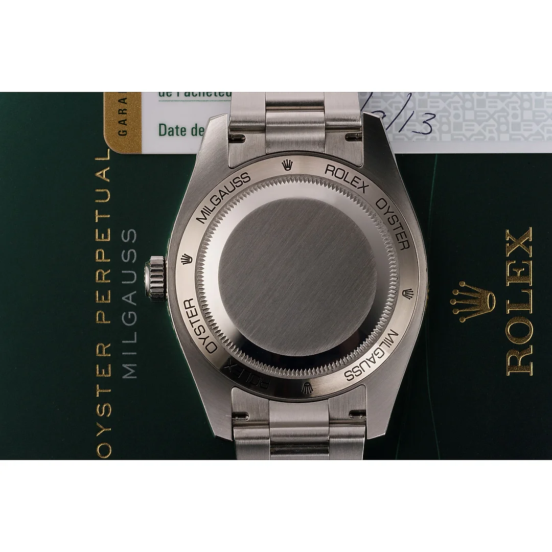 Rolex MILGAUSS Oyster, 40 mm, Oystersteel M116400GV-0001