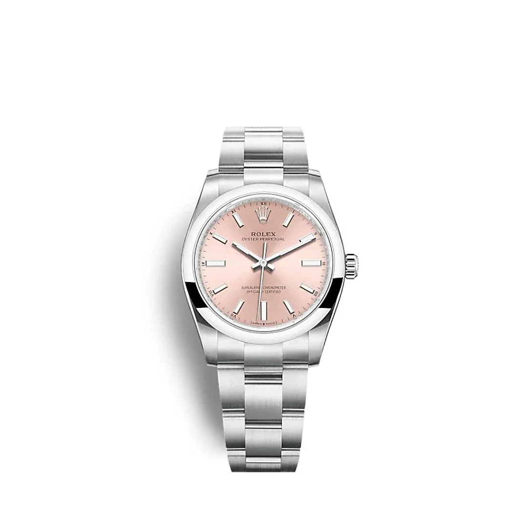 Rolex Oyster Perpetual 34 Oystersteel Ref# 124200-0004