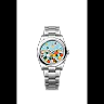 Rolex Oyster Perpetual 36, Oystersteel, 36mm, Turquoise Celebration Motif Dial, Ref# 126000-0009
