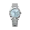Rolex Oyster Perpetual Day-Date 40 in Platinum with Ice-Blue Dial Men’s Watch 228236-0012