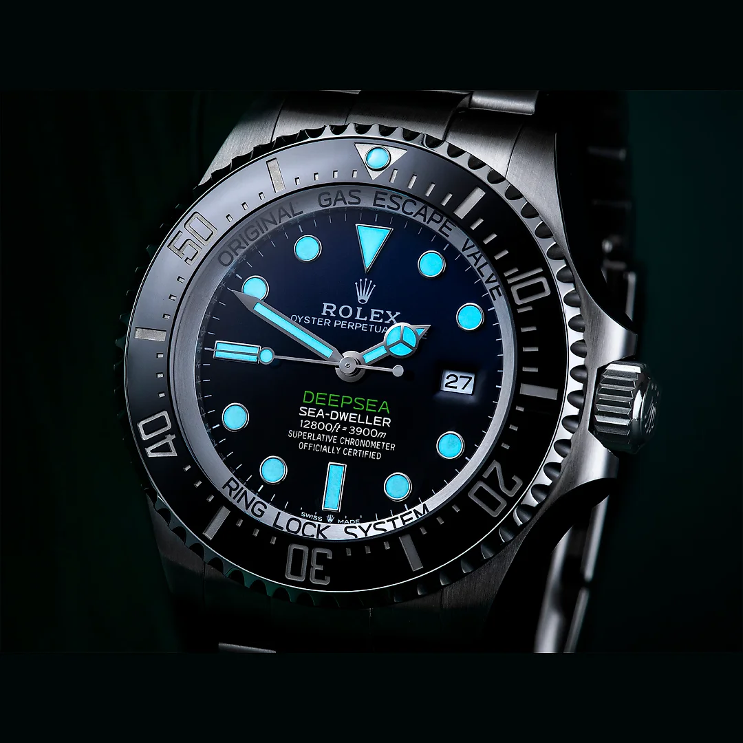 Rolex Sea Dweller Deepsea 44 Deep Blue Dial Stainless Steel Men’s Watch 116660