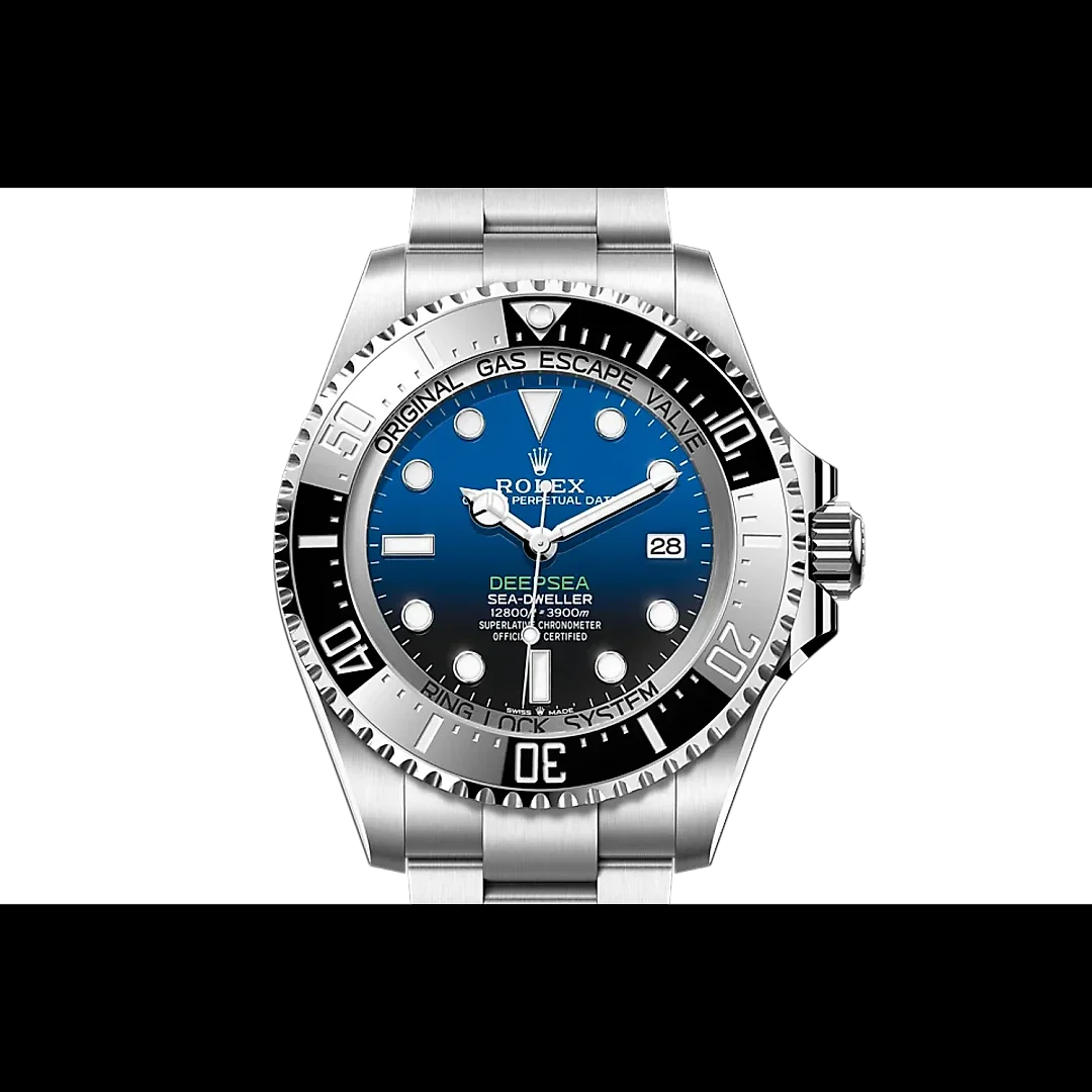 Rolex Sea Dweller Deepsea 44 Deep Blue Dial Stainless Steel Men’s Watch 116660