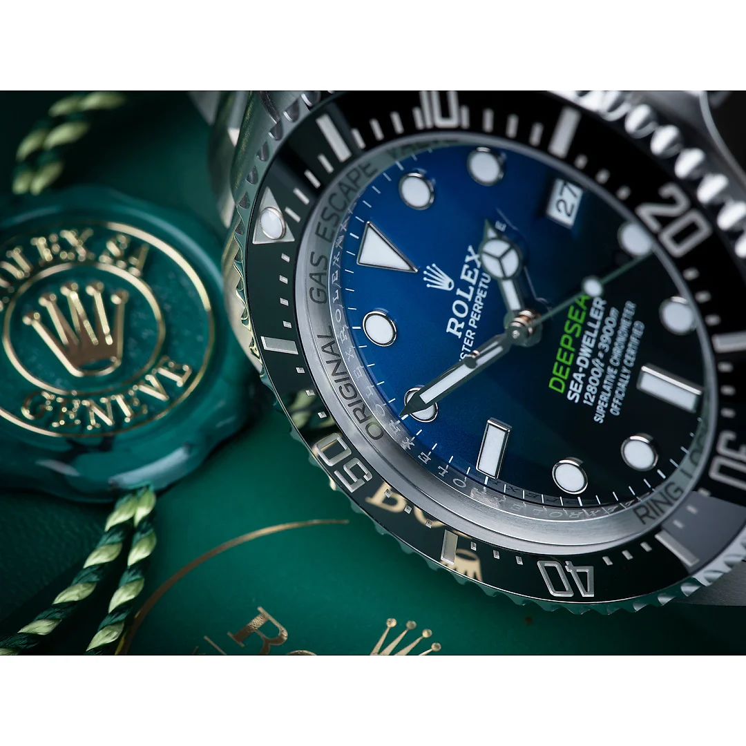 Rolex Sea Dweller Deepsea 44 Deep Blue Dial Stainless Steel Men’s Watch 116660