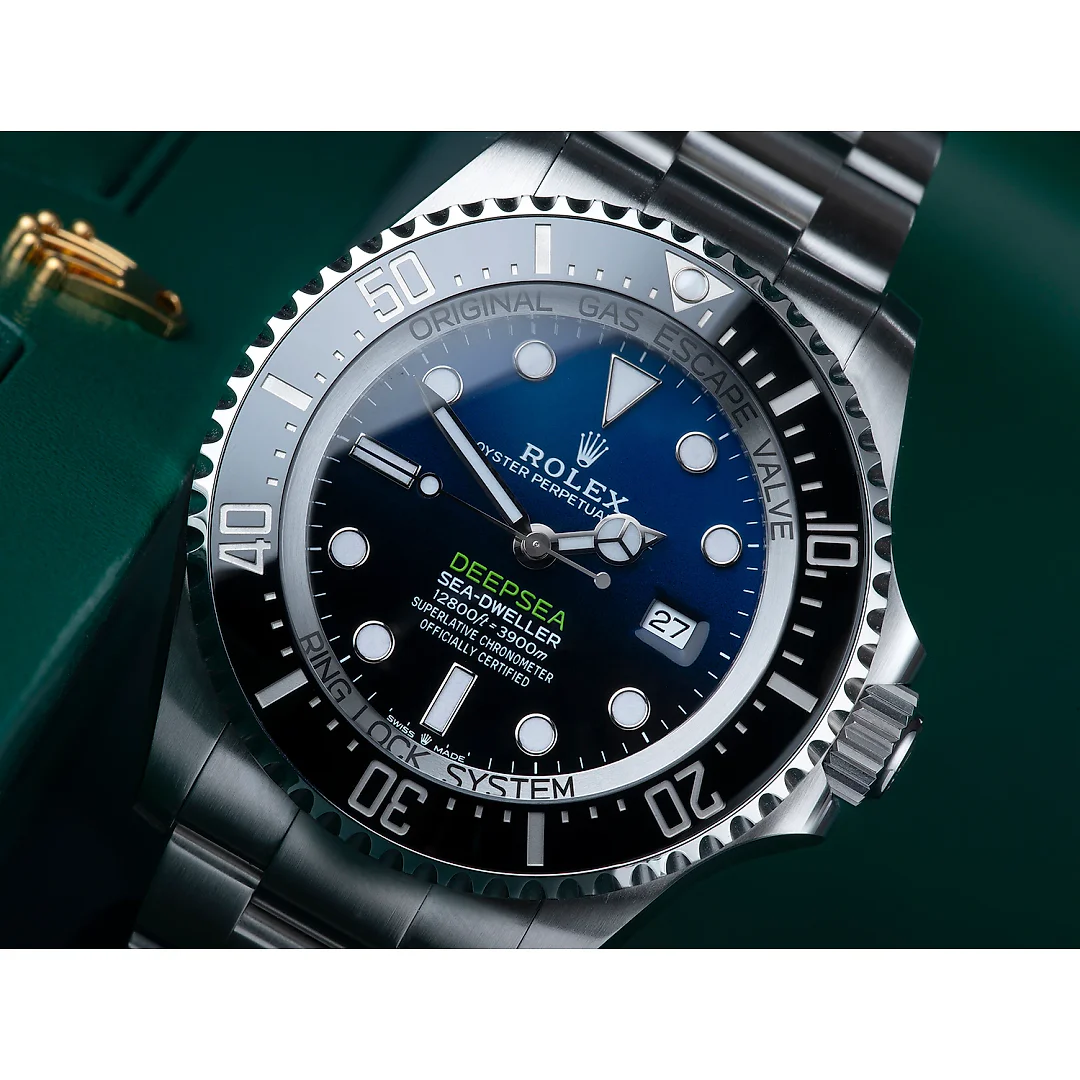 Rolex Sea Dweller Deepsea 44 Deep Blue Dial Stainless Steel Men’s Watch 116660