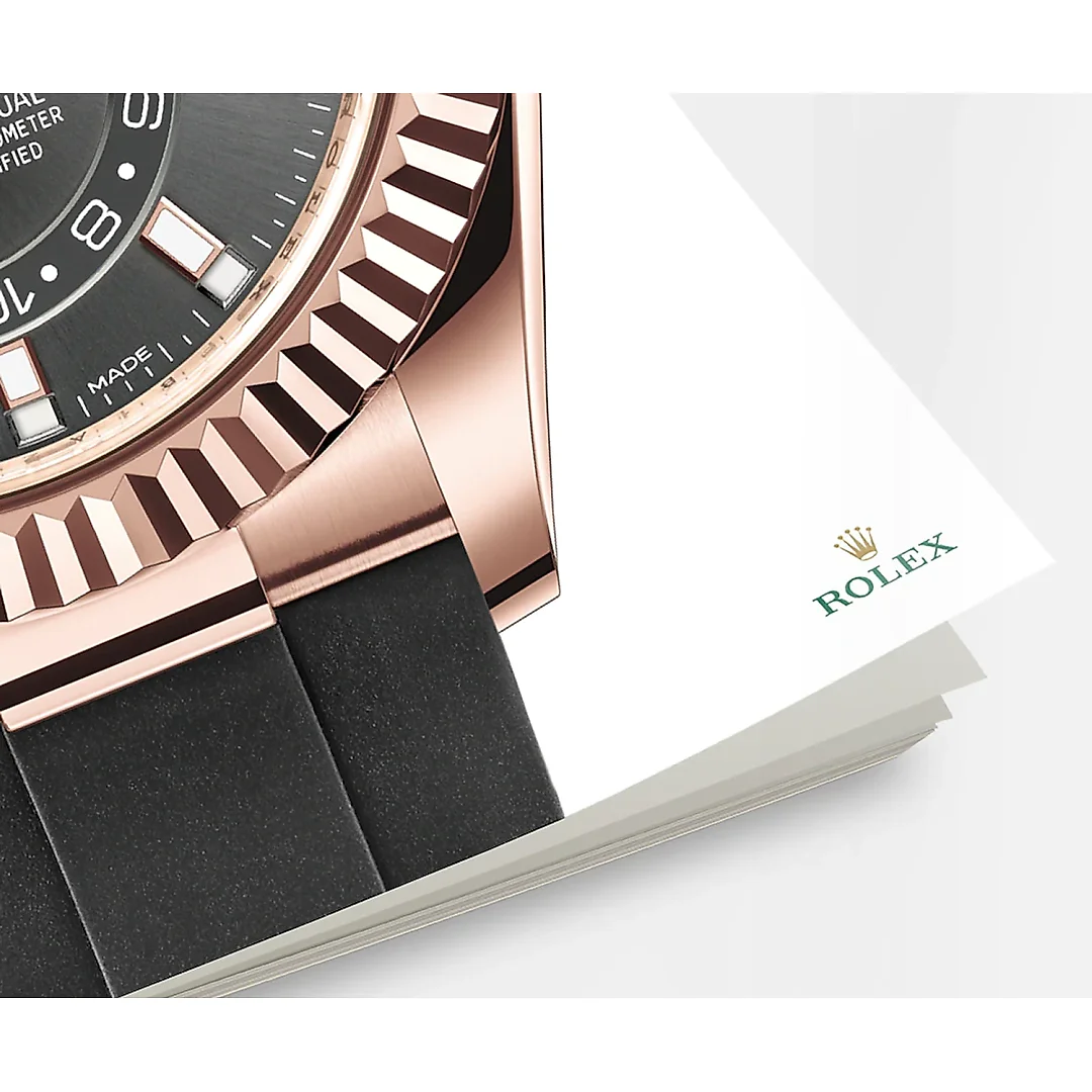 Rolex Sky-Dweller 42mm, 18k Everose Gold, Oysterflex, Ref# 326235-0006